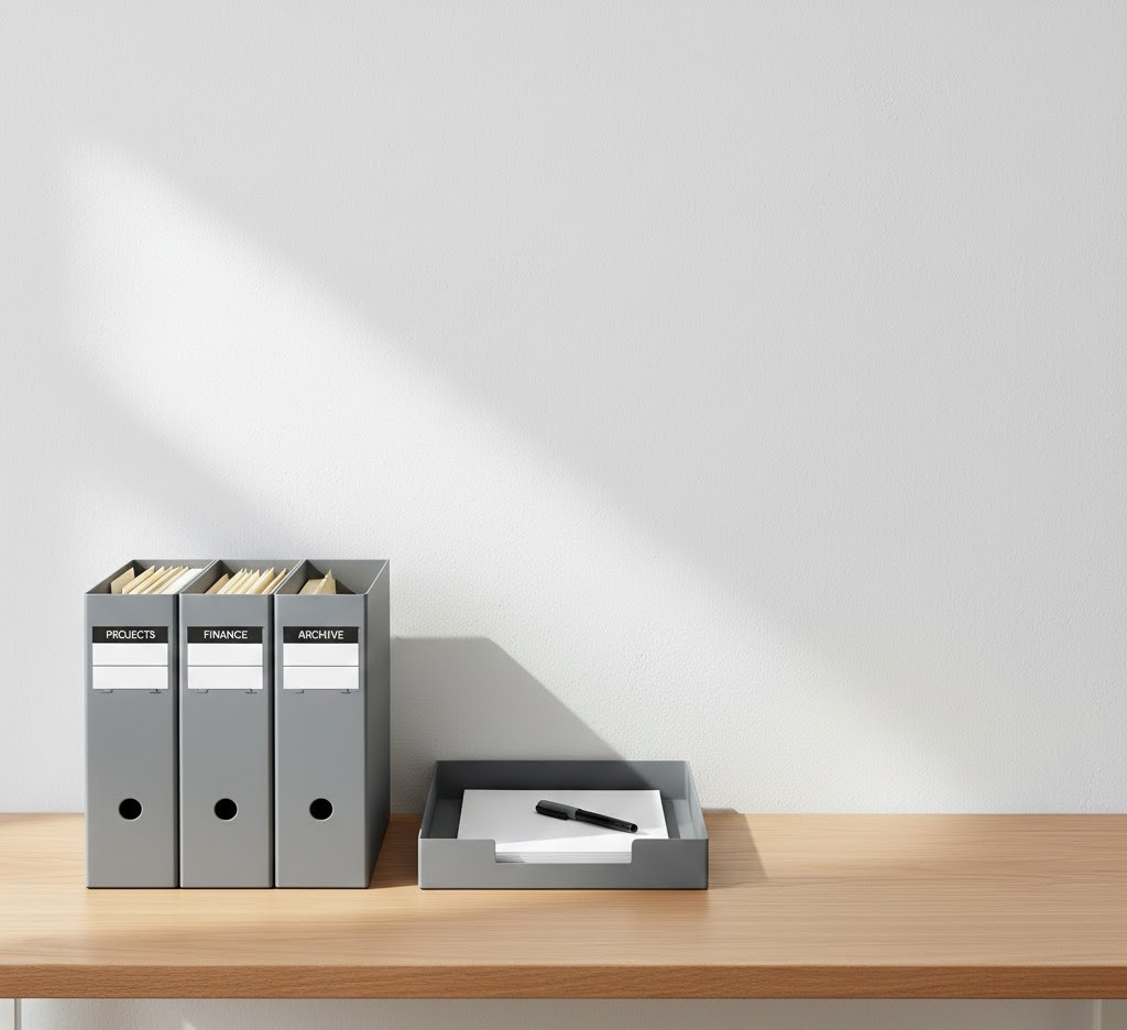 Minimalist document filing system